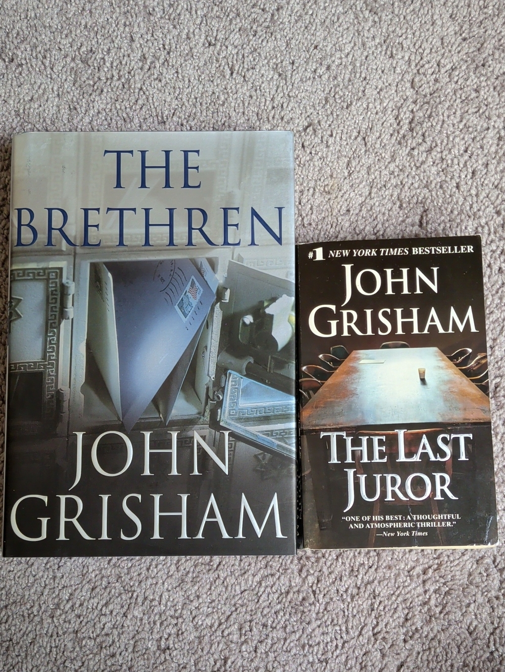 John Grisham - The Brethren & The Last Juror Set (Blue, Black)